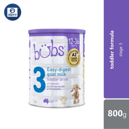 Bubs Adv Plus+ Goat Toddler Milk Drink Stage 3 | 800g