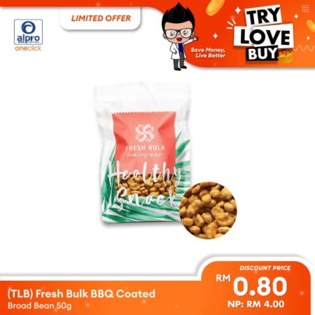 (TLB) Fresh Bulk BBQ Coated Broad Bean 50g