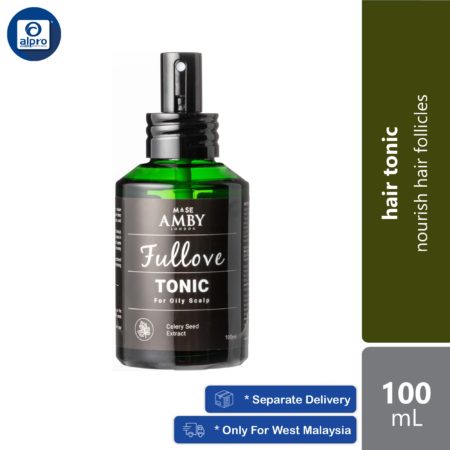 Amby London Fullove Tonic 60mL | Focuses on Oily Scalp and Nourish Hair Follicles