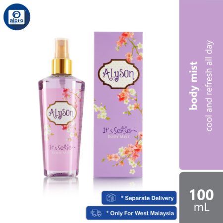 Alyson Body Mist It's Sense 100mL | Cool and Refresh All Day