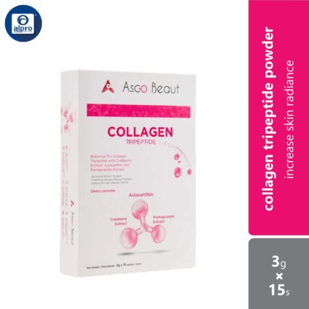 Asco Wellness Beauty Collagen Tripeptide 3g ×15s | Increase Skin Radiance