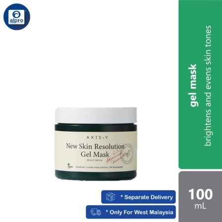 AXIS-Y New Skin Resolution Gel Mask 100mL | Brightens and Evens Skin Tones