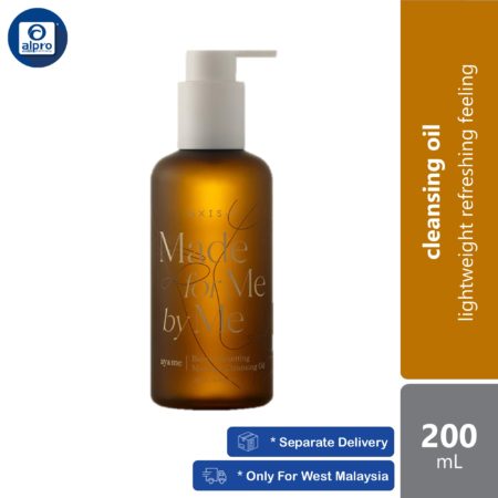 AXIS-Y Made For Me By Me Biome Resetting Moringa Cleansing Oil 200mL | Lightweight Refreshing Feeling