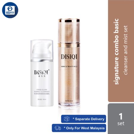 DISIQI Bubble Cleanser 100mL + DISIQI Miracle Beauty Mist 120mL | Cleanser and Mist Set