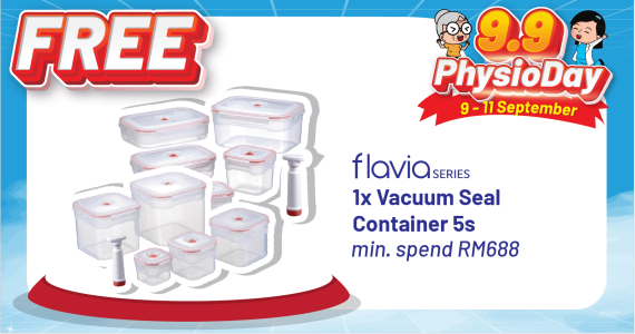 Flavia Vacuum Seal Container9.9 Physio Day Sale - General Mechanism Buyer Guide