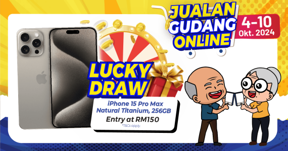 Lucky DrawJualan Gudang Online October 2024 - General Mechanism