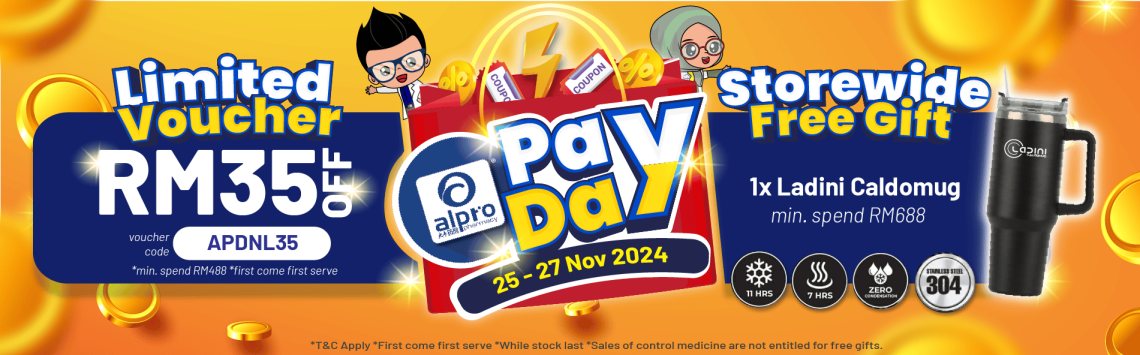 OC DESKTOP - STOREWIDE FREE GIFTS - Alpro Payday November 2024