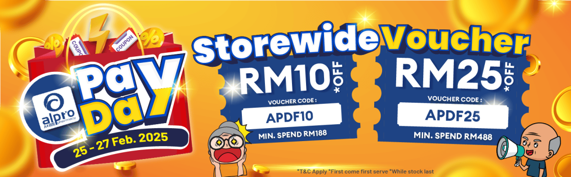 OC Desktop - STOREWIDE VOUCHER - Alpro Payday February 2025 - OC Banner