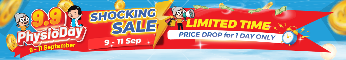 Shocking Sale9.9 Physio Day Sale - Mid Banner