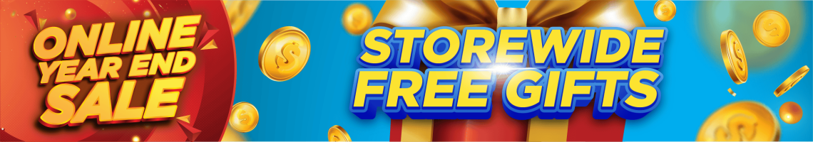 Storewide Free GiftsYear End Sale 2024 - Category Mid Banner